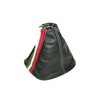 Gear Stick Gaiter Compatible Grande Punto Evo Genuine Leather Black