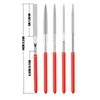 Amfrpar Deburring Metal Handle Hand Deburring Tool with 9 Pieces