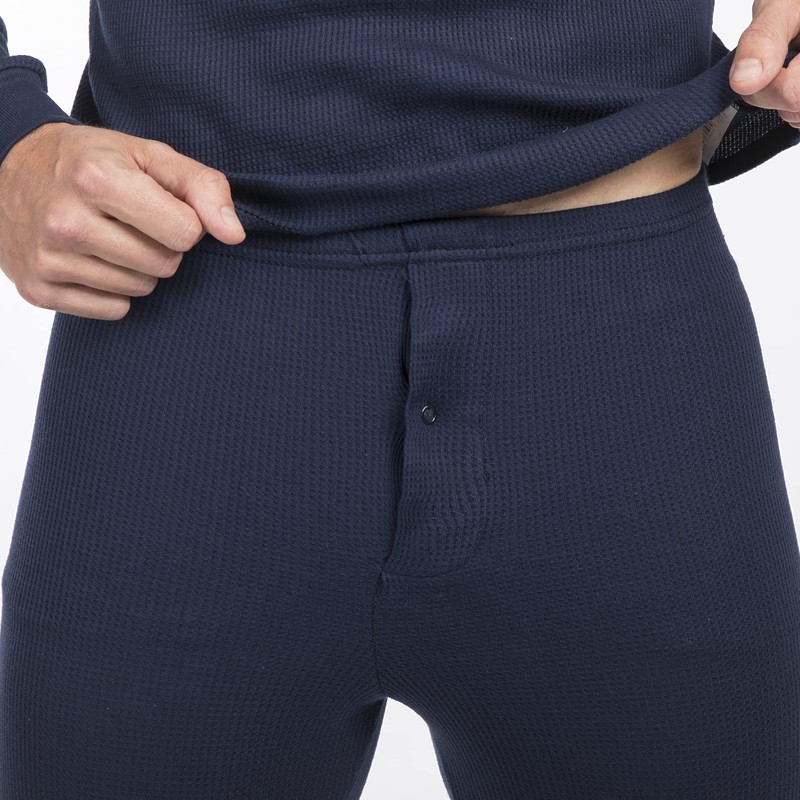 Conjunto Pantalón y Playera Ropa Térmica De Hombre (Marino, Extra
