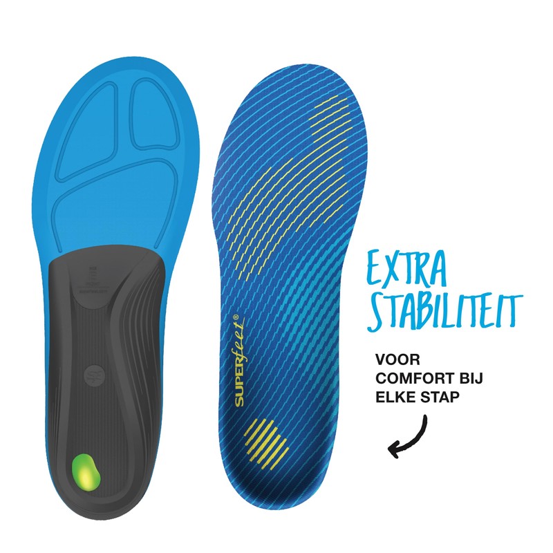 Performance Insole Active Support Medium Arch Running Walking Shock Absorbing
