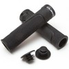 Clarks Cycle Systems CE-324 Ergonomic Lock-On/Open End Grip Grips, Black,