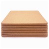 Cork Trivet, 6 Pcs High Density Thick Square Cork Trivets