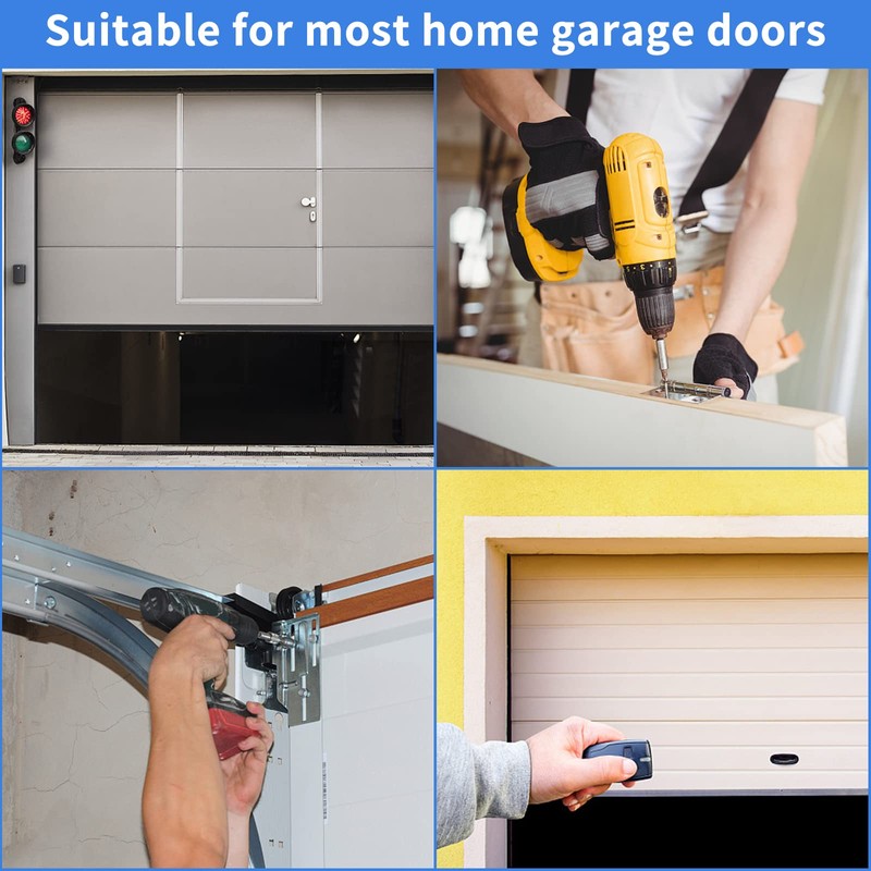 SHUESS 10 Pack Garage Door Roller 1.8" Quiet Garage Door