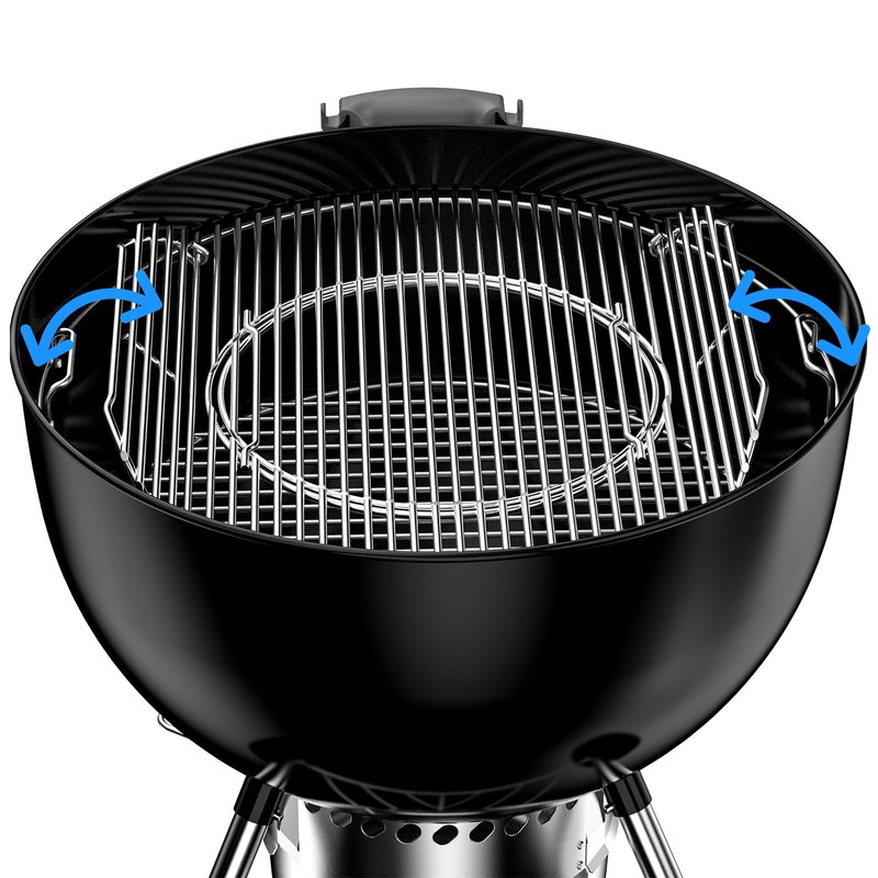Skyflame Charkettle Double-Side Hinged Cooking Grate, Gourmet BBQ System Replacement