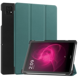RanTuo Tablet Case for T-Mobel REVVL TAB 5G, PU Sticker Leather, Thin, Dustproof, Drop-Resistant Tablet Case for T-Mobel REVVL TAB 5G (Dark Green)