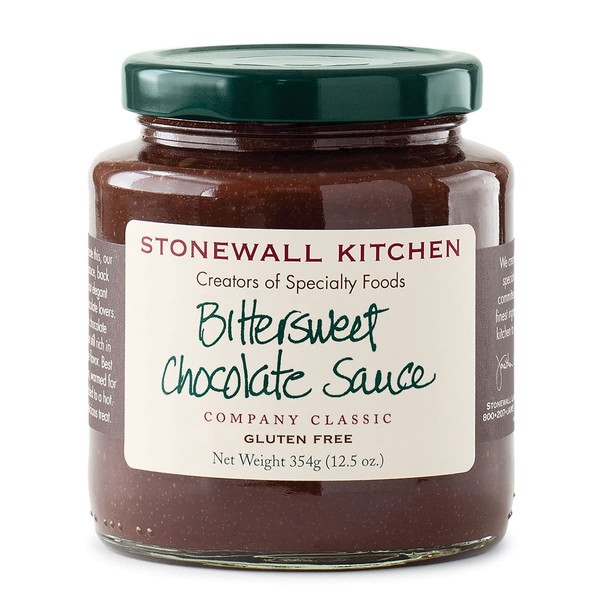 Stonewall Kitchen Bittersweet Chocolate Sauce, 12.5 Ounces