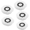 5PCS Microfiber Replacement Mop Head Spin Mop Head Replacement 5-Pack,