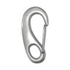 simPLEISURE qb500146c01n0 Stainless Steel Spring Hook, Oval Shape, 4 Sizes,