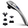 MEGAWISE Handheld Back Massager | Deep Tissue Percussion Massage for