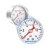 MEASUREMAN 1.5" Liquid Filled Fuel Pressure Gauge, 0-15 PSI Range