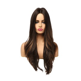 KST #8 BB 26B Human Hair Wig Chemical Fiber Wig 26