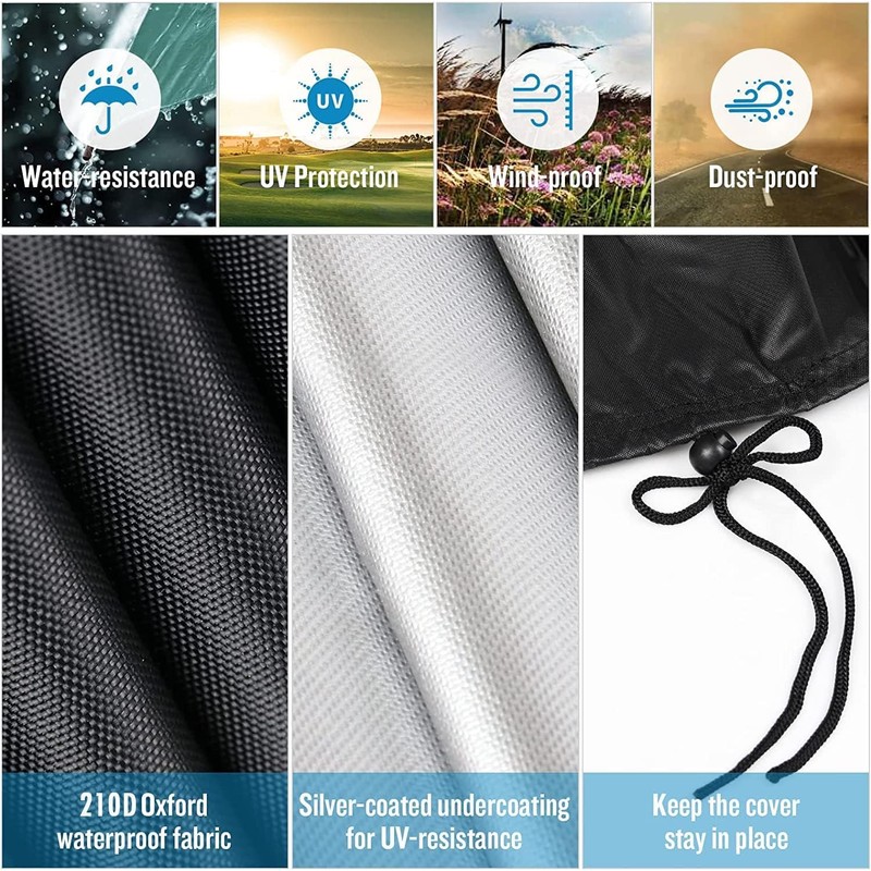 7 Foot Pool Table Cover, Waterproof Dustproof Billiard Tables Protective