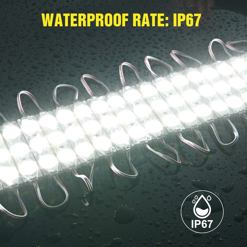 Nilight 60Leds Van Interior Light Kits 12V White Led Ceiling