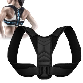 Katslyn Posture Corrector for Men Women,Back Brace Posture Corrector,Adjustable Back Straightener Posture Corrector to Prevent Hunchback,Posture Correction,Shaping Upright and Confident Posture (M)