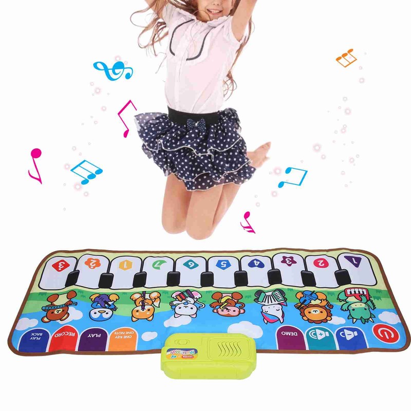 Piano Mat Electronic Child Play Carpet Educational Musical Instrument Mat