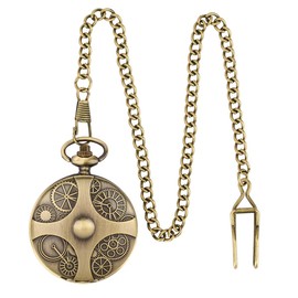 Namvo Metal Mini Dice Set with Bronze Hollow Necklace Dice Case Antique Tiny Dice Set Metal Role Play Accessories