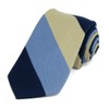 tiemart Regent Morris Neckwear Wool/Silk Necktie, 3" Width (Blue Senator