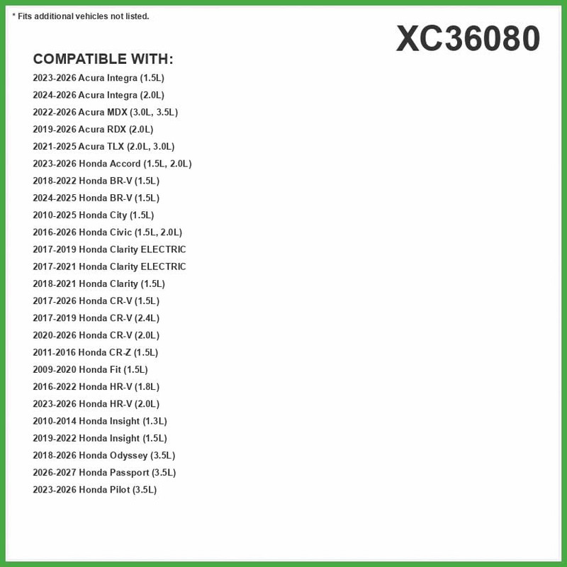 Ecogard XC36080 - Filtro de aire de cabina premium, para