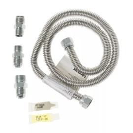 GE  Gas Range & Dryer Installation Kit PM15X103 48 in. Stainless (NEW)