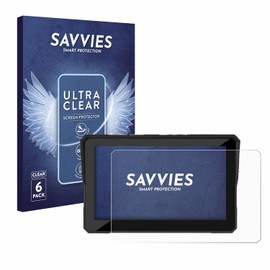 Savvies Screen Protectors for Carpuride W502H 5 Inch Ultra Transparent Pack of 6