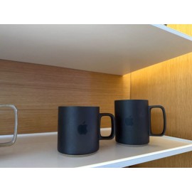 Hasami Heritage New Hasami Heritage Mug Cup Apple Park Visitor Center Exclusive Souvenir Merch - Hasami Black, 15 oz