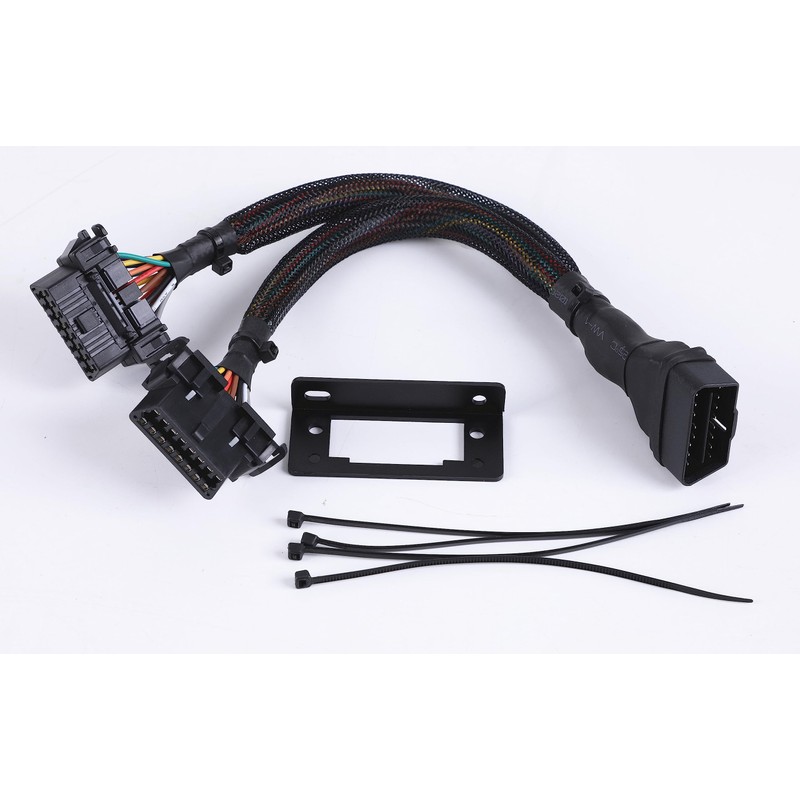Underdash OBD2 Splitter Y Cable OBDII 1 Male to 2