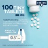 Freeda Zinc Quelado 30 Mg Tabletas 100 Ct Vegano