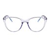 Fuisetaea Cat Eye Distance Myopia Glasses -2.50 Womens Nearsighted Glasses