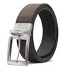 Corkor Men's Reversible Ratchet Belt, 35 mm Wide, Vegan, Cork