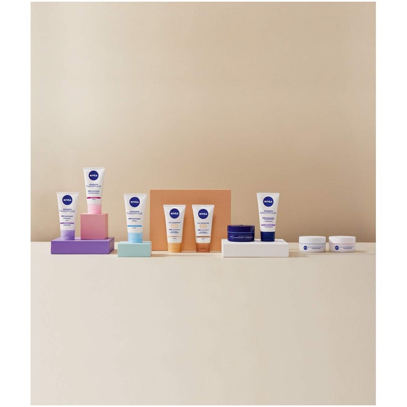 NIVEA 5in1 Tagespflege BB 24h Feuchtigkeit Mittlerer bis Dunkler Hauttyp,