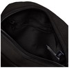 Kangol Shoulder Bag, Leather Tag, Vertical, Black