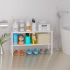 Expandable Adjustable Stackable Multi-Purpose Spice Racks，Metal Storage Rack, Sturdy and