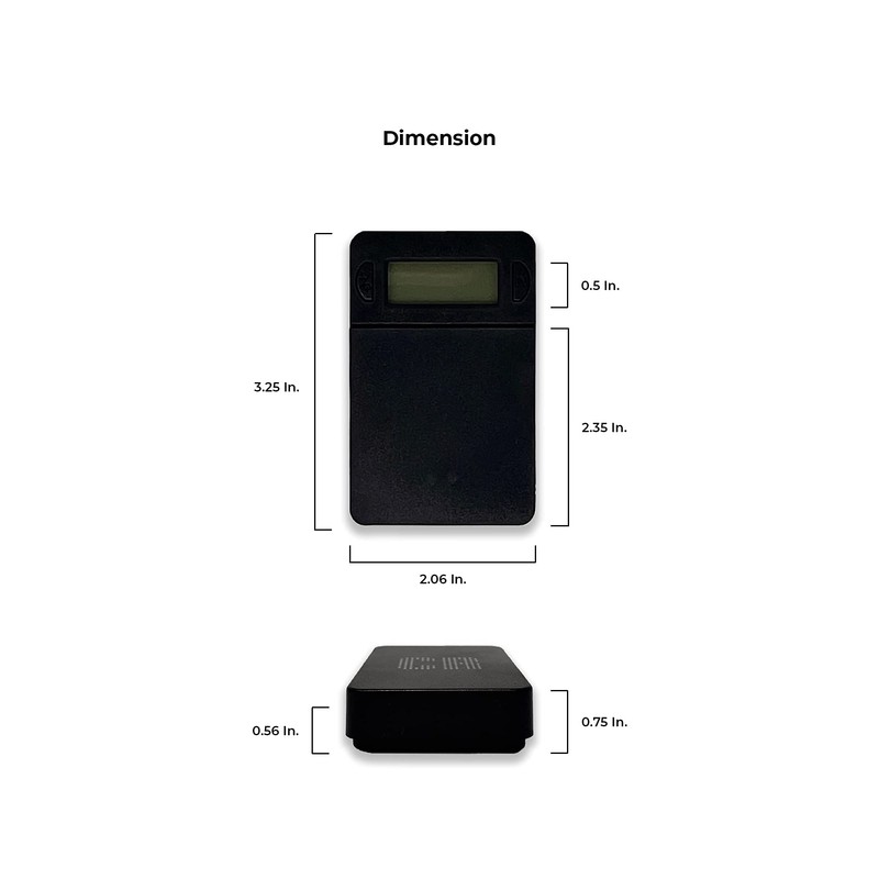 CR Scale Digital Pocket Scale - 1pc Premium Food Scale