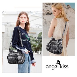 Angelkiss Womens Handbags Purses for Women Large Satchel Shoulder Bags Tote Bag