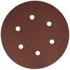 Bosch SR6R240 6-Inch Hook & Loop Sanding Disc, 6-Hole, Red,