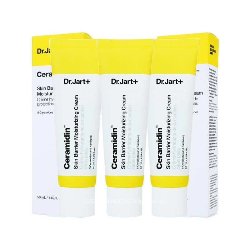 Dr. Jart+ Ceramidin Skin Barrier Moisturizing Cream 50ml x 3