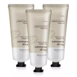 Beyond [비욘드] 딥 모이스처 스무딩 핸드크림 100ml x 3개 /머스크향 Beyond Deep Moisture Smoothing Hand Cream 100ml x 3 / Musk Scent