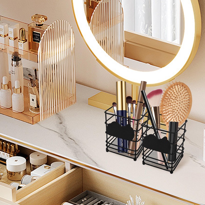 VKSG 2PCS Toothbrush Holders for Bathrooms, Stainless Steel Electric Toothbrush