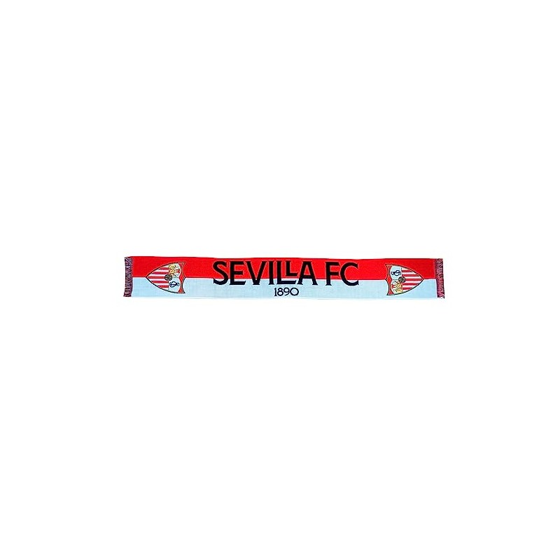 Sevilla FC Unisex Scarf, red/white