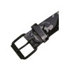 Urban Classics Unisex Synthetic Leather Camo Belt, Dark camouflage