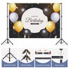 Backdrop Stand 10x7.5ft, Height Adjustable and Width Adjustable Backdrop Stand,