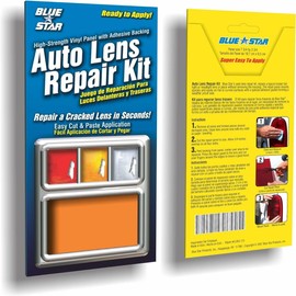 Blue Star Non Grid Pattern Auto Lens Repair Kit (Amber)