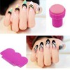 10 X Nail Art Stempel Stempeln Teller Set + Werkzeug