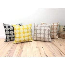 FABRIC'S Nordic Stylish Hydrangea Cushion Cover Made in Japan Fabric (Gurege)