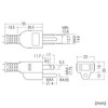Sanwa Supply TAP-SH3625MG3P Shutter Tap (3P, 6, 8.2 ft (2.5