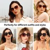 Dollger Oversized Square Sunglasses for Women Big Large Wide Fashion
