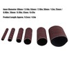 6Pcs Spindle Sander Sleeves, 120 Grit Sanding Sleeves for Oscillating