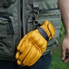 Firefighter Gloves Strap - Leather Glove Holder With Clip |