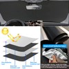 Moricere Upgrade Windshield Sun Shade with USA Flag for Toyota