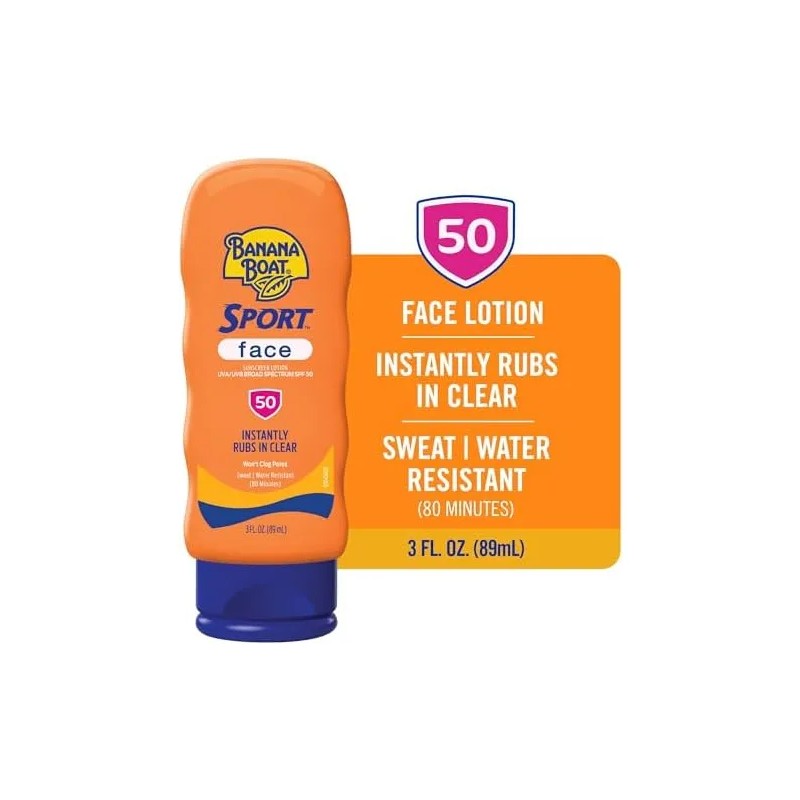 Protector Solar Deportivo Banana Boat Rostro Spf